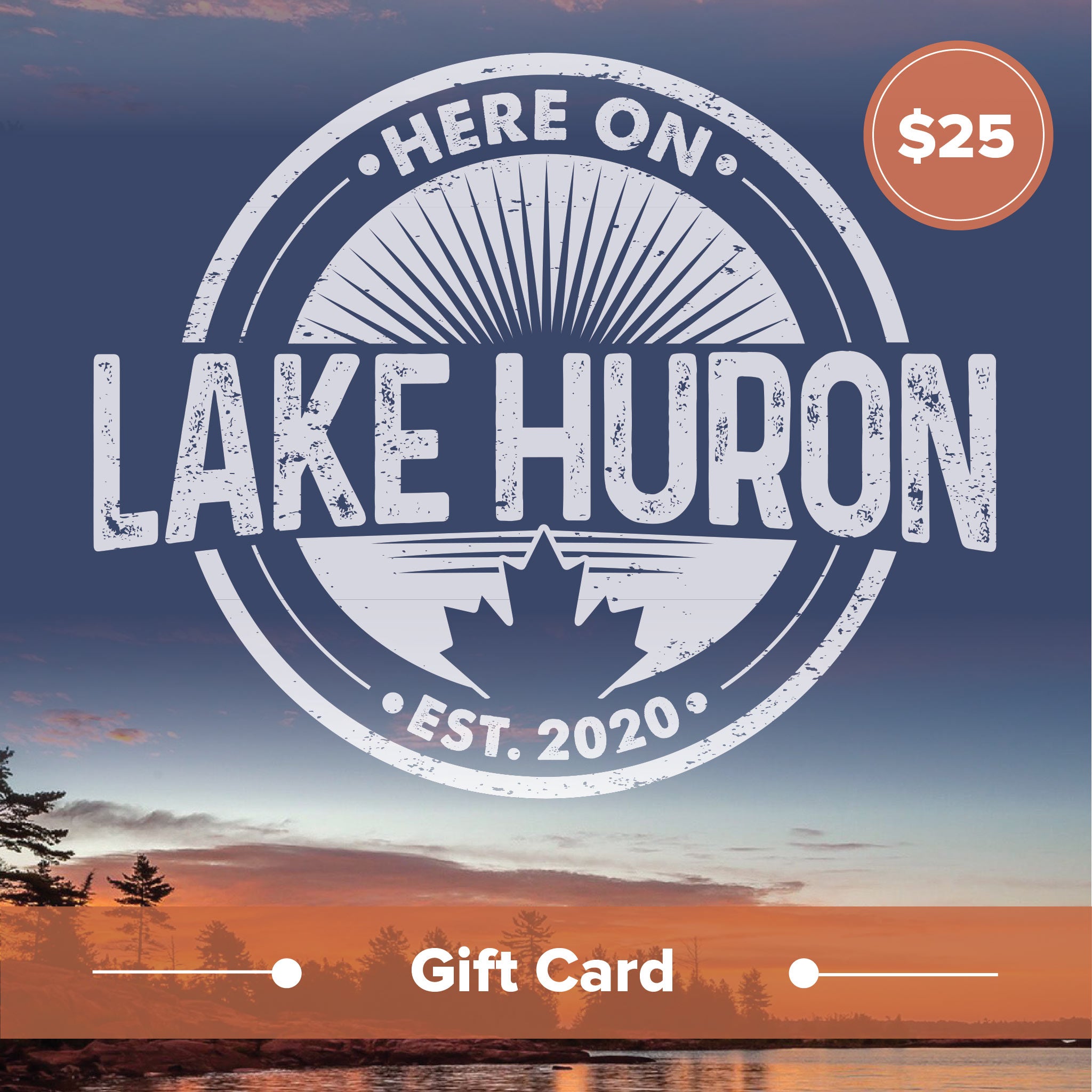 Here On Lake Huron Gift Card