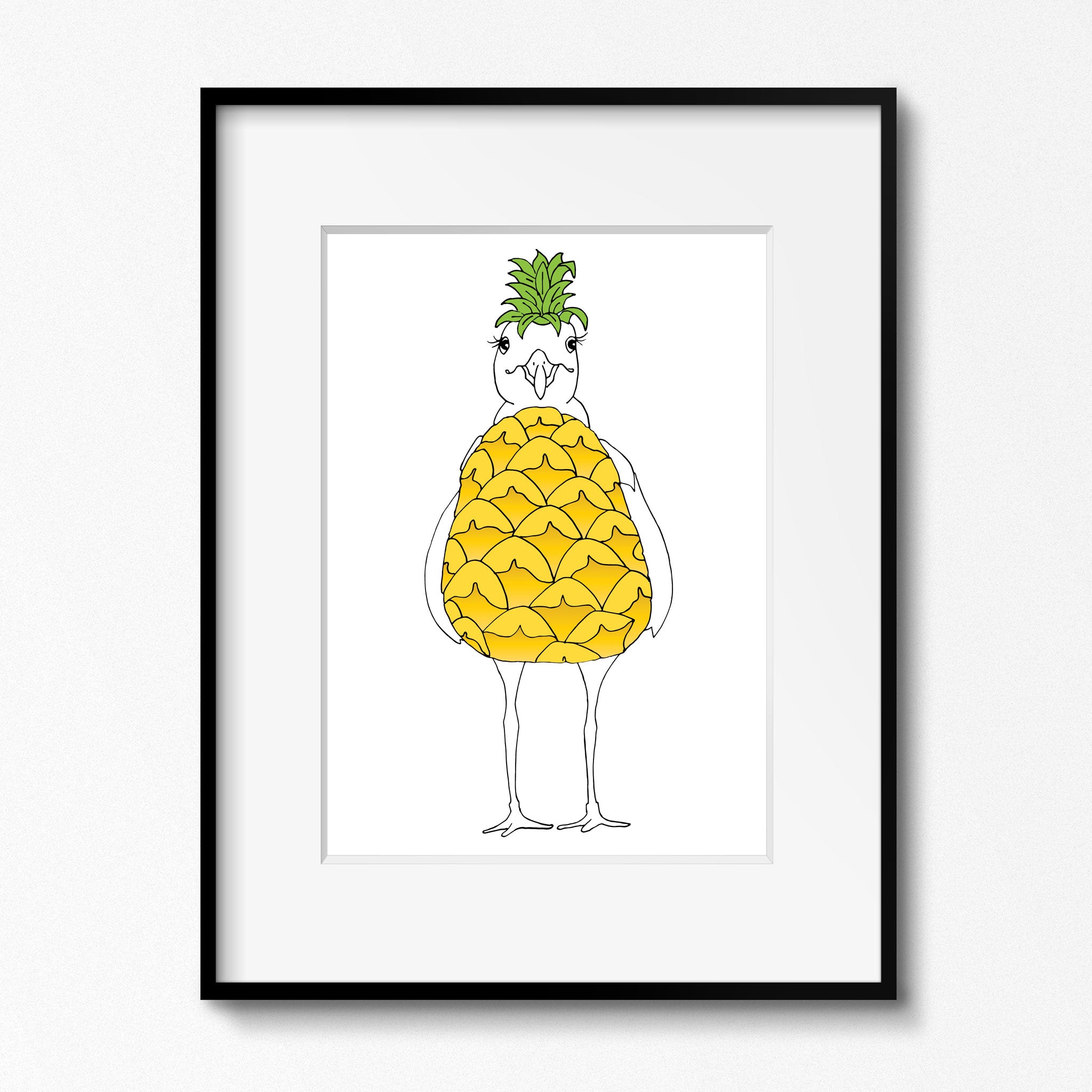 Pineapple Harriet Greeting Card